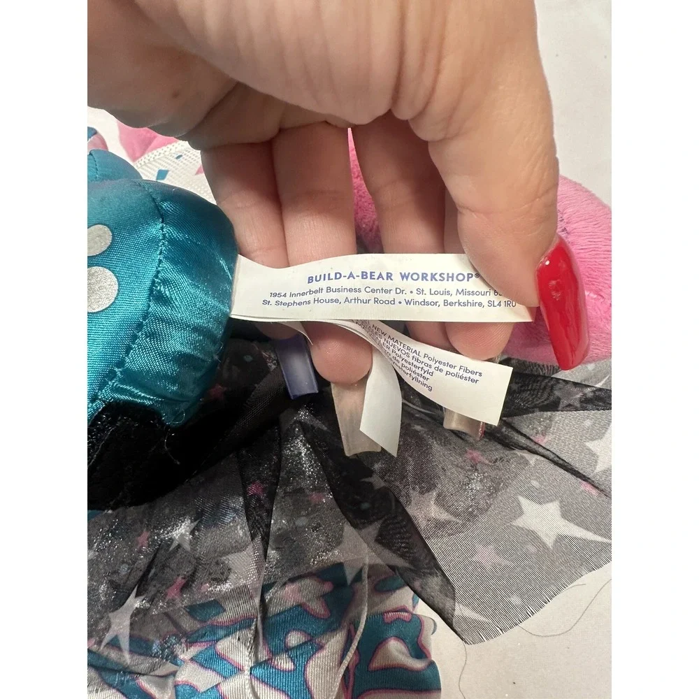 build a bear HG‎ rock star stuffed plush